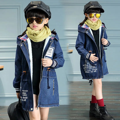 New Winter Girls Jacket