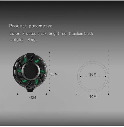 Metal Ignition Button Cover - One Click Start