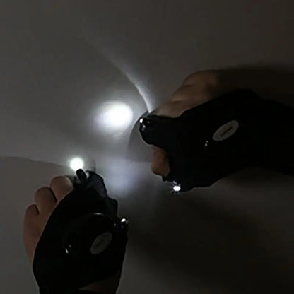 Fishing Magic Strap Fingerless Gloves