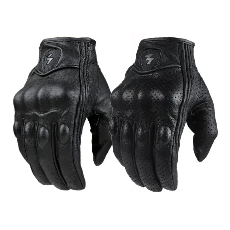 Rider's Choice: MotoGuard Leather Gloves