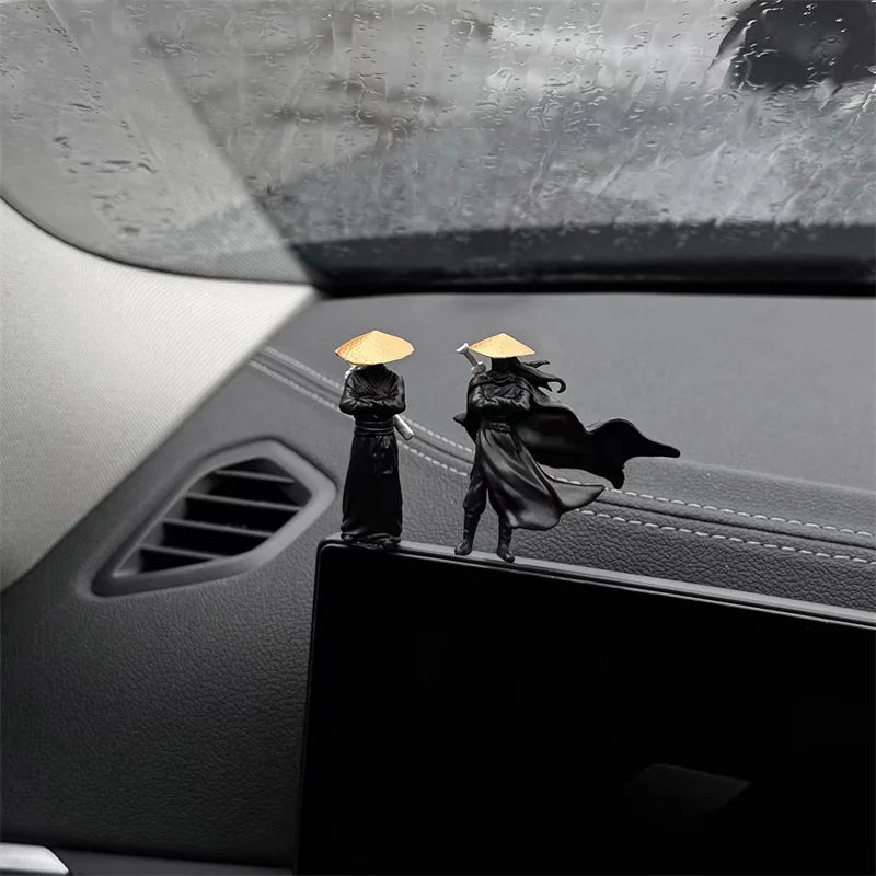 Ninja Samurai Warrior Cool Miniature Car Decoration Gifts