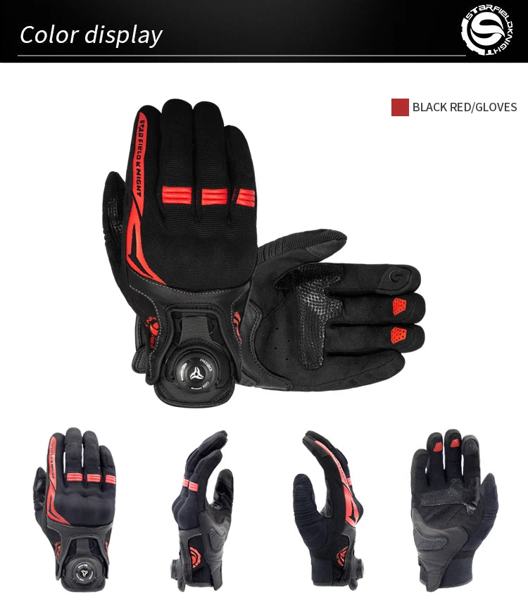 GlideGuard Summer Riding Gloves - Star Field Knight