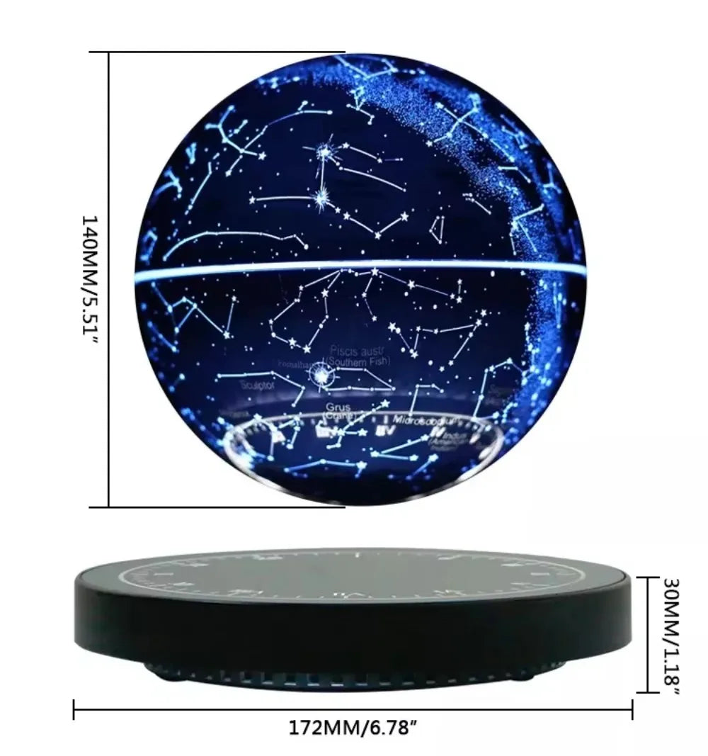 LevitateGlow: Floating Starry Night Lamp