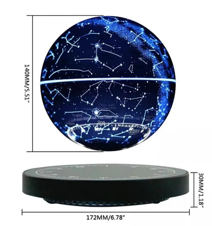 LevitateGlow: Floating Starry Night Lamp