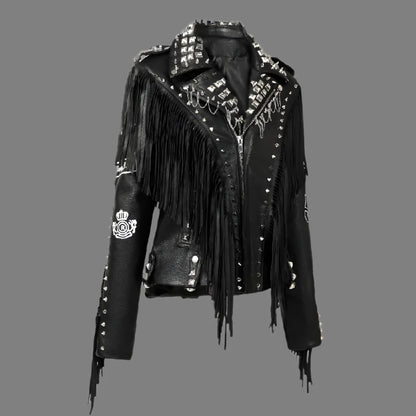 PU Leather Jacket for Women