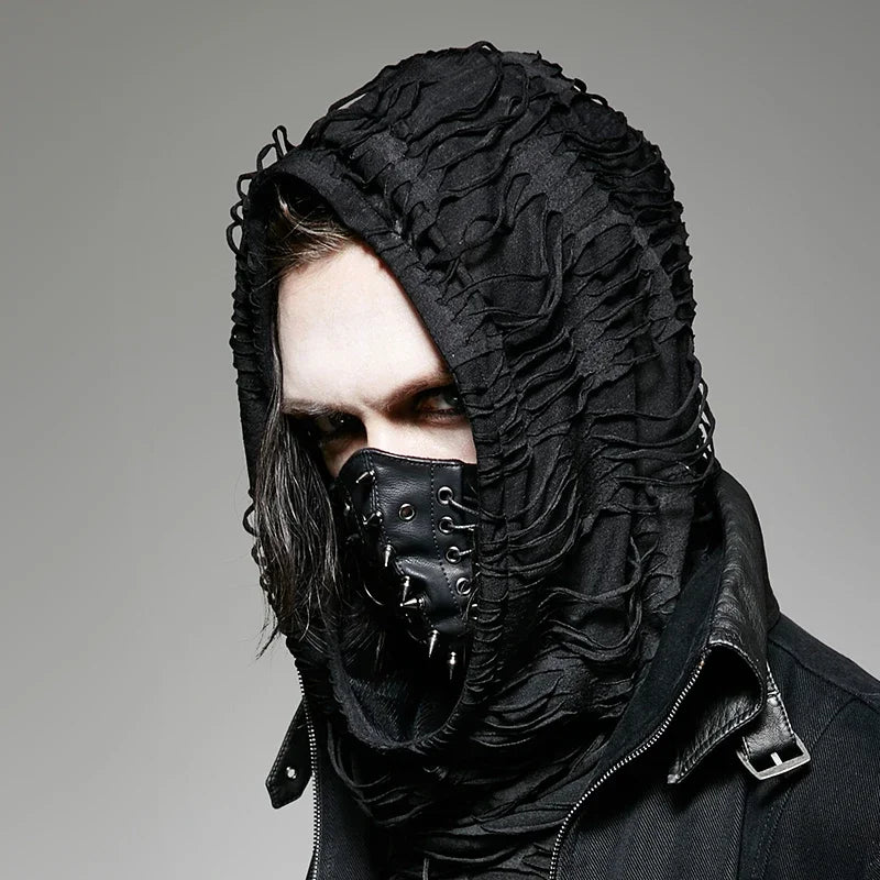 Punk Vibe Gothic Hoodie: Streetwear for Individualists
