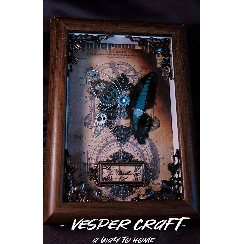 Artisan Mechanical Butterfly Wall Art Decor