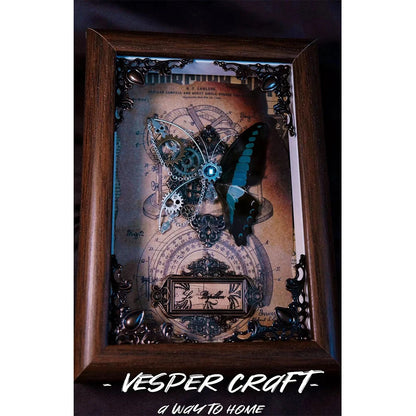 Artisan Mechanical Butterfly Wall Art Decor