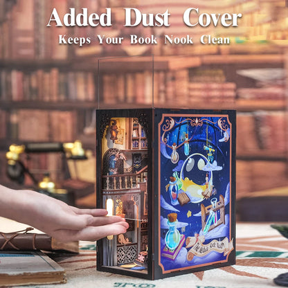 DIY Book Nook Miniature Nebula Common Room