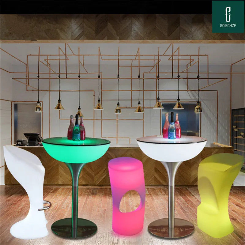 Lighted Up Coffee Table Party Supply