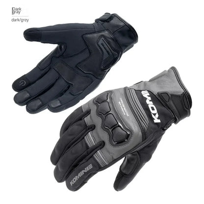 KOMINE GK-856 Windproof Sheepskin Moto Gloves