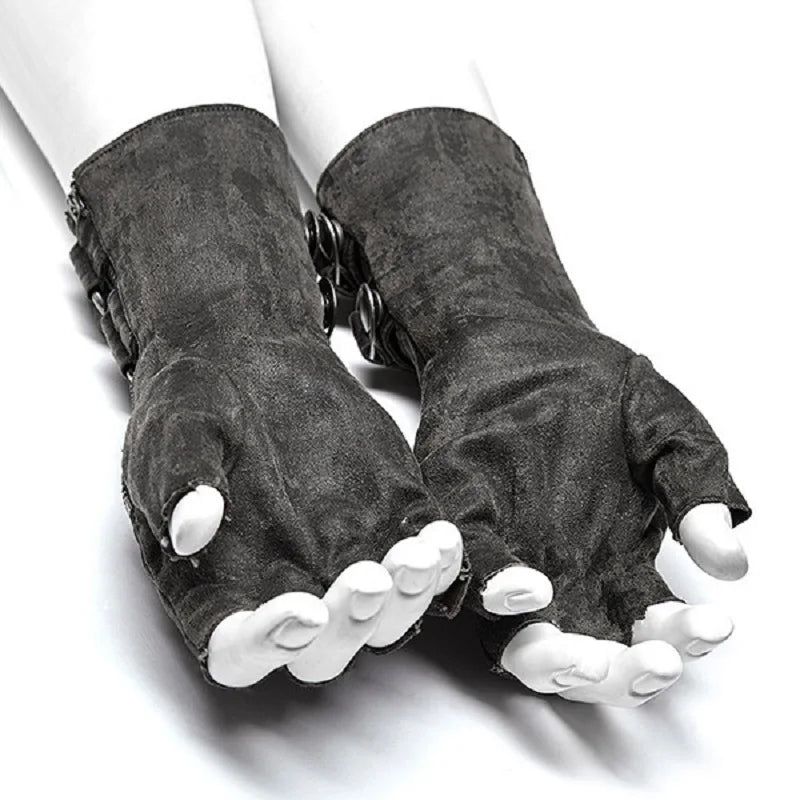 Steampunk Fingerless Riding Gloves for All.