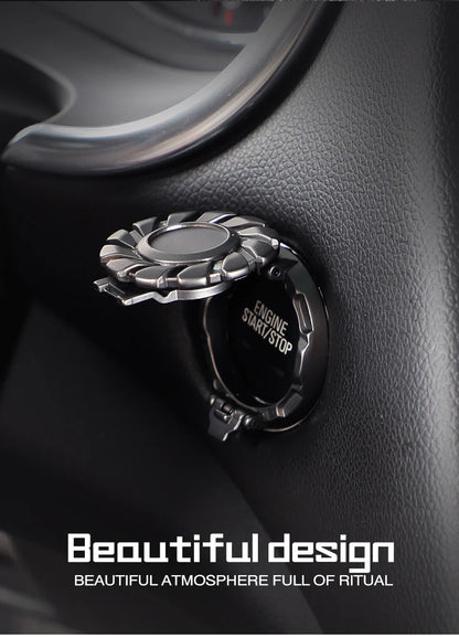 Metal Ignition Button Cover - One Click Start