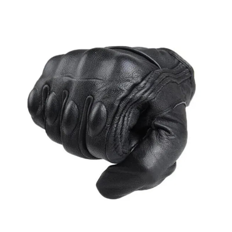 Rider's Choice: MotoGuard Leather Gloves