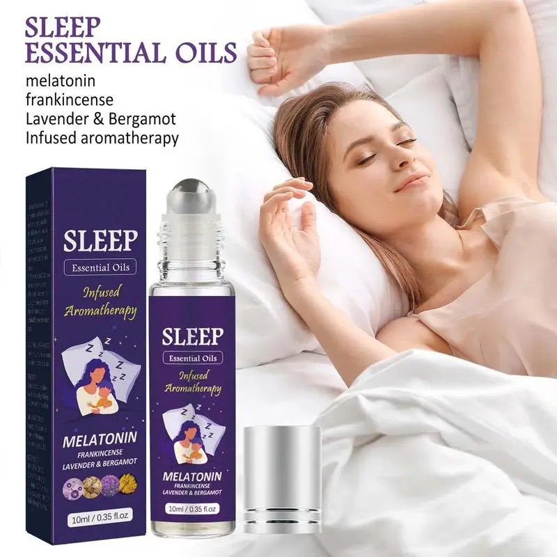 Sleep Bliss: Lavender & Bergamot Essential Oil Roller
