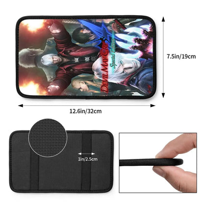 D-Devil Armrest Mat: Gaming Style for Drivers