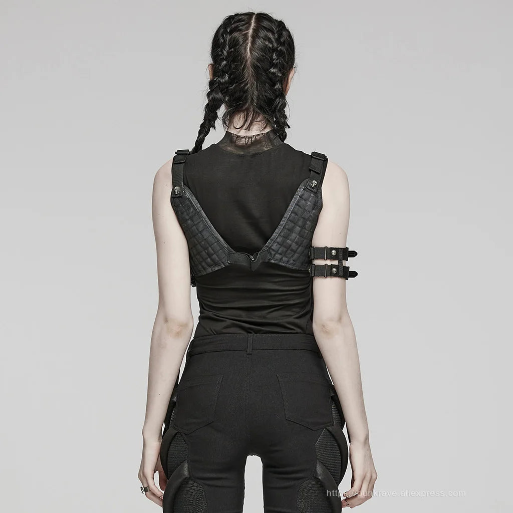 Edgy Detachable Punk Harness Mini Bags