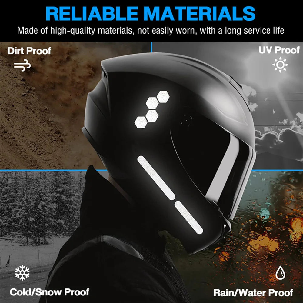 Stealthy Safety Stickers for Helmets & Gear