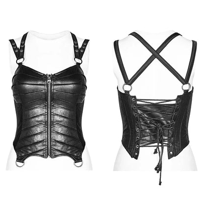 Corset Top with Adjustable Straps