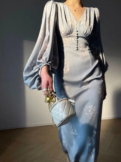 Elegant Mermaid Vintage Dress for Women
