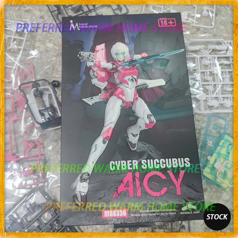 Cyber Succubus Mbreed Charm: Arcee PVC Model