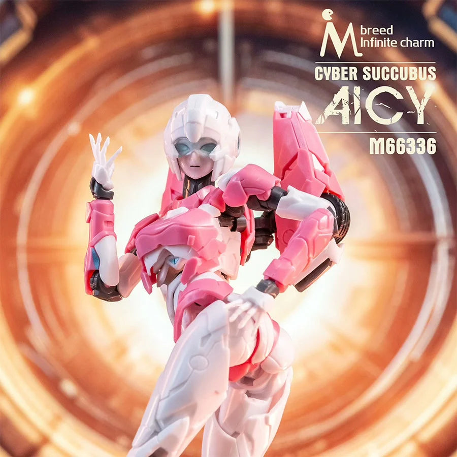 Cyber Succubus Mbreed Charm: Arcee PVC Model
