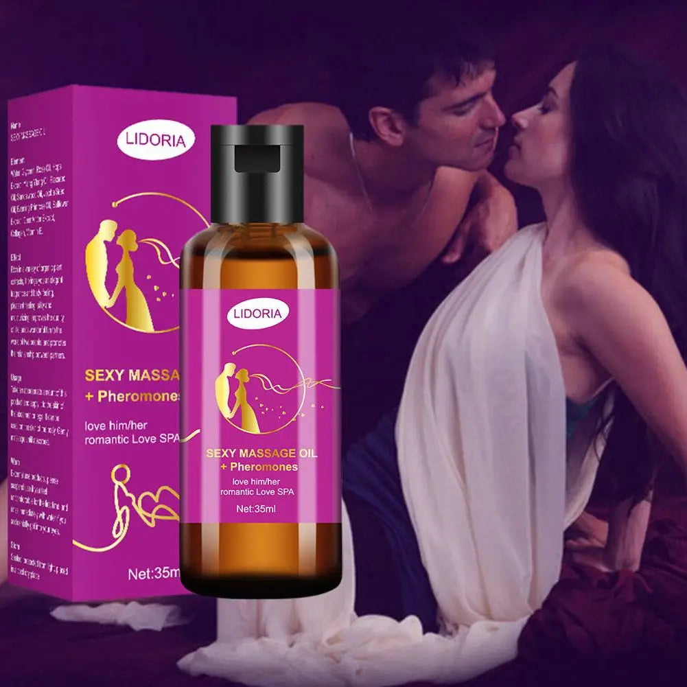 Romantic Rose Essence Massage Oil for Couples