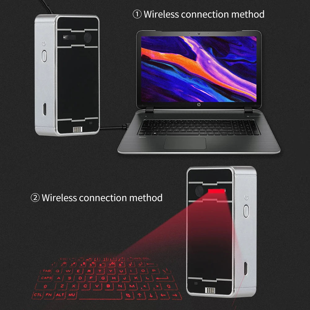 LaserTouch: Portable Virtual Bluetooth Keyboard