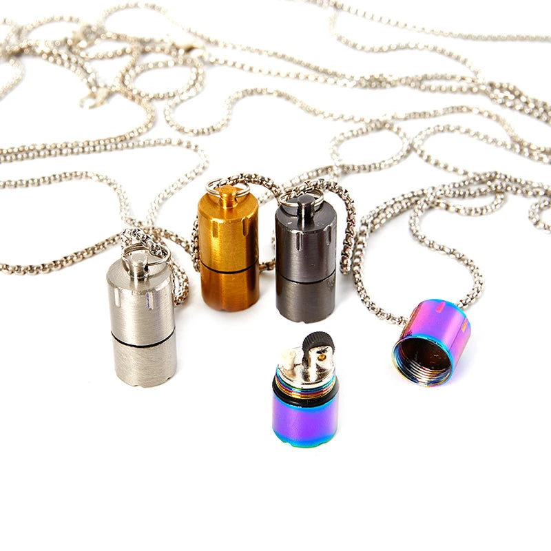 Retro Mini Diesel Keychain Lighter - Adventure Tool