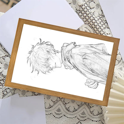Gojo's Glow: Jujutsu Kaisen LED Art Frame