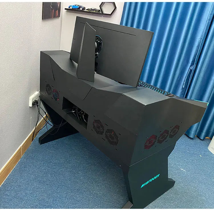 Tempered Glass Side Panel Table PC