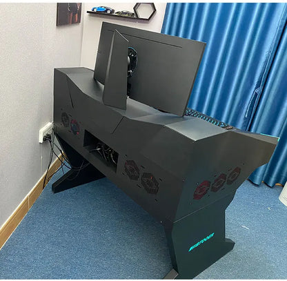 Tempered Glass Side Panel Table PC