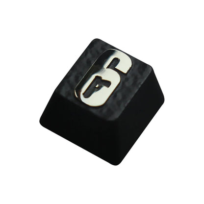 Keystone R6 Siege Metal Keycap for DIY Mechanical Keyboards