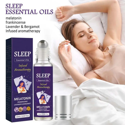 Sleep Bliss: Lavender & Bergamot Essential Oil Roller