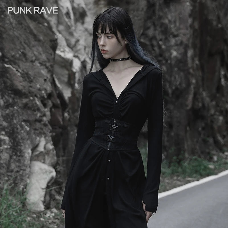 Punk Rave Futuristic Slim Girdle Belt