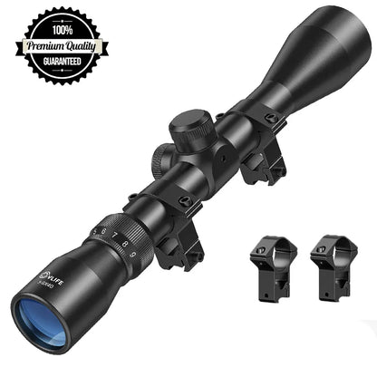 CVLIFE 3-9X40EG Multi-Coated Hunting Rifle Scope