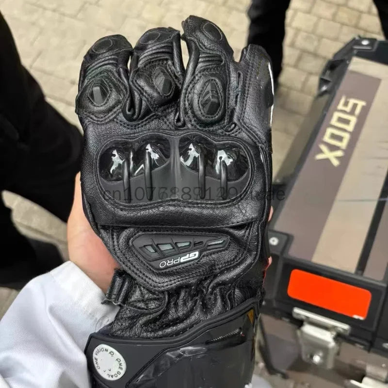 GripMax Touchscreen Full Finger Riding Gloves