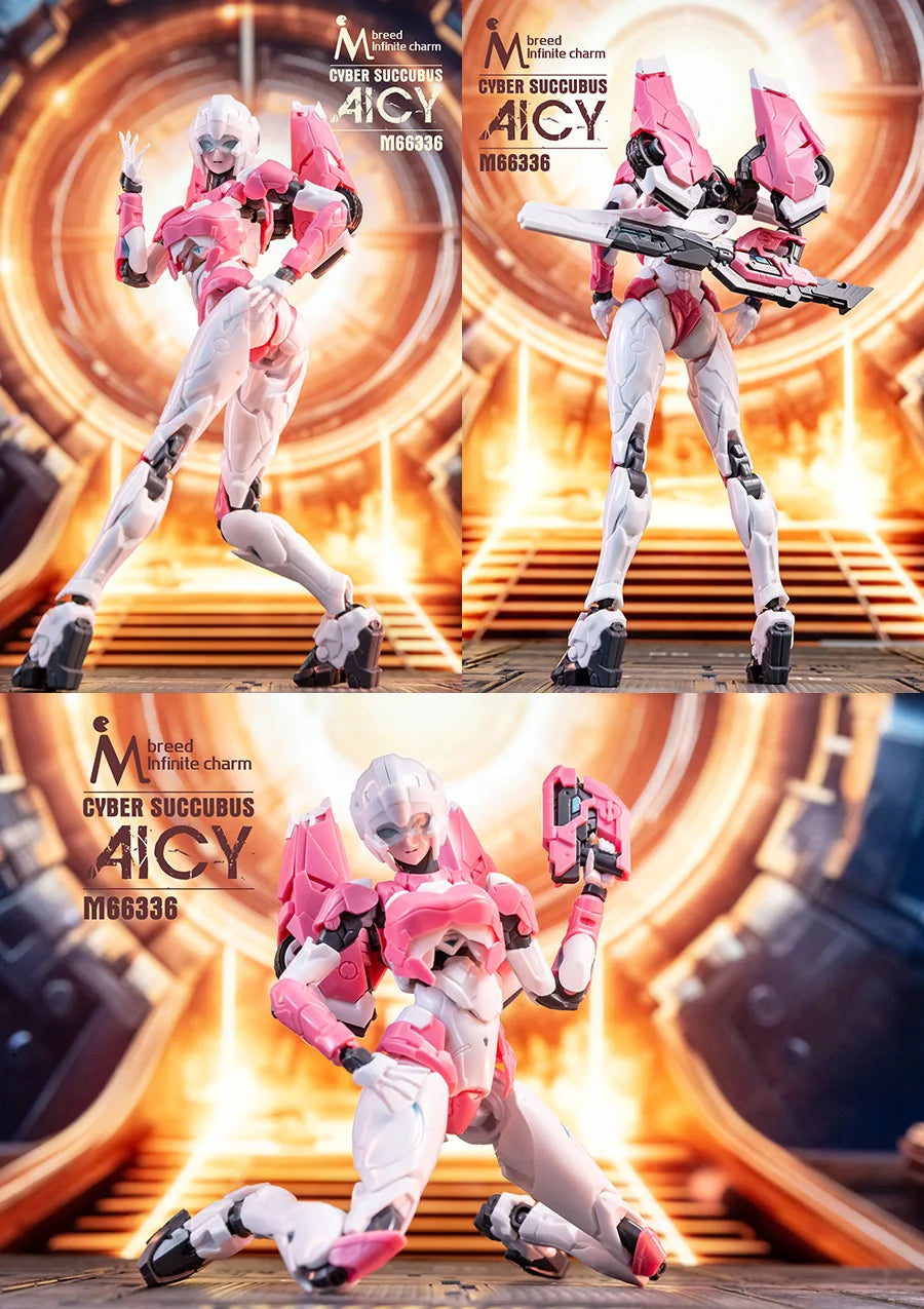 Cyber Succubus Mbreed Charm: Arcee PVC Model