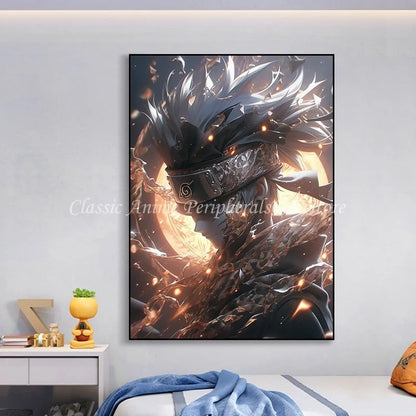 Naruto Kakashi Vibrant Anime Wall Art Poster