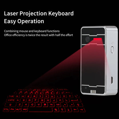 LaserType: Portable Bluetooth Projection Keyboard