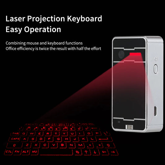LaserType: Portable Bluetooth Projection Keyboard