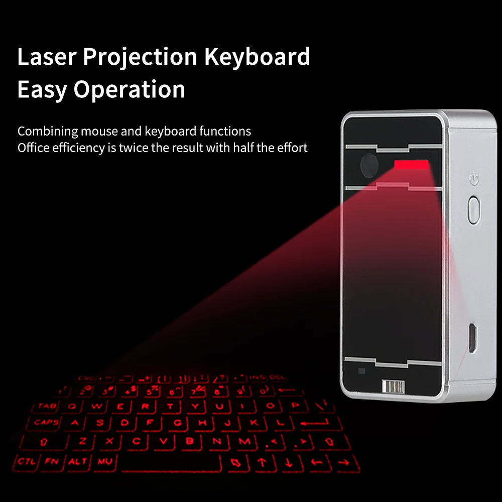 LaserTouch: Portable Virtual Bluetooth Keyboard