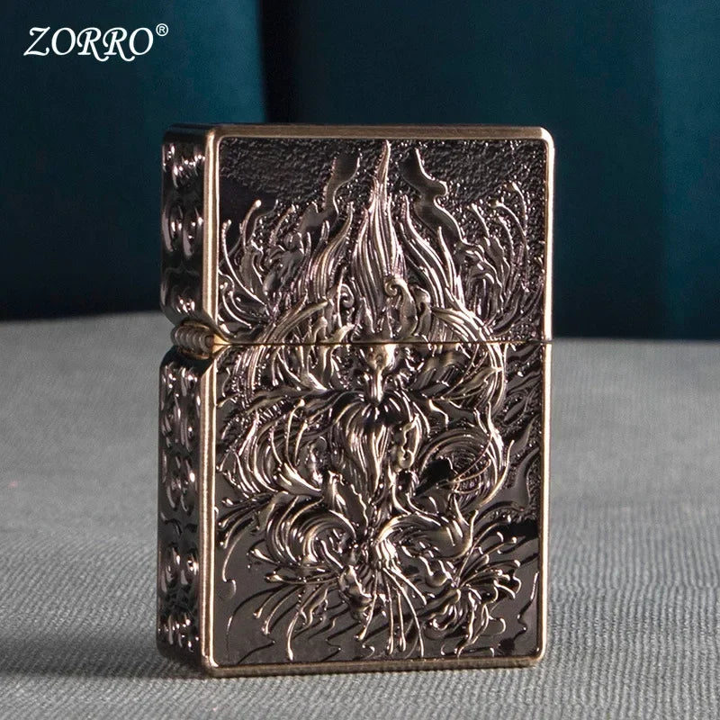 ZORRO Lux Fox Armor Kerosene Lighter Sculpture
