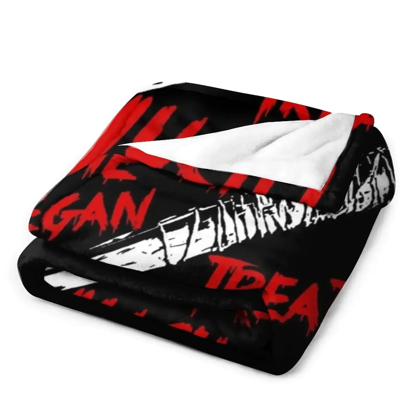Negan's Lucille Throw: Cozy, Personalized Fandom Gift