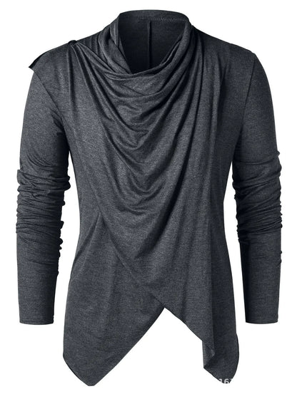 Chic Men’s Solid Cardigan: Casual Style Essential