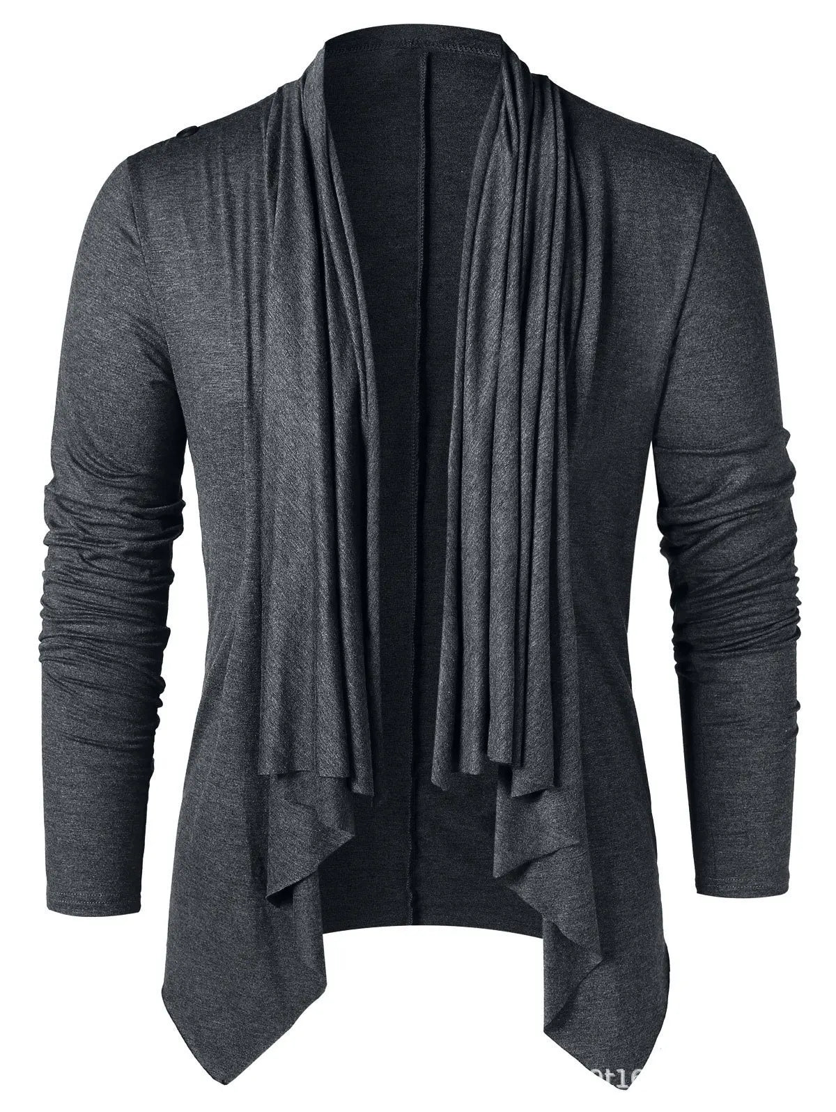 Chic Men’s Solid Cardigan: Casual Style Essential