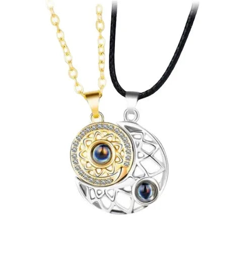 Name: Sun & Moon Lovers' Pendant Duo
