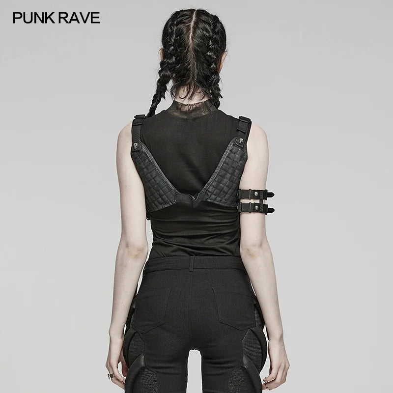 Edgy Detachable Punk Harness Mini Bags