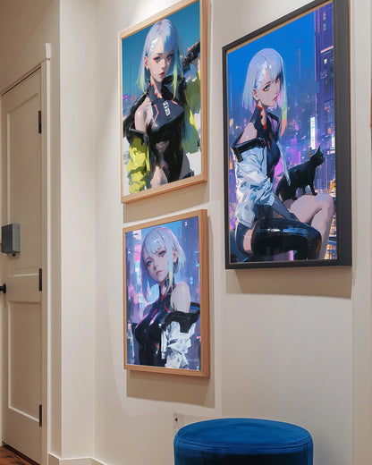 Cyberpunk 2077 Art: Judy & Johnny Wall Decor