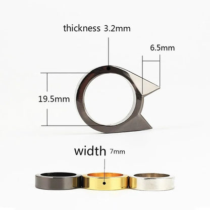 Guardian Cat Ear Defense Ring - Fashionable & Fun